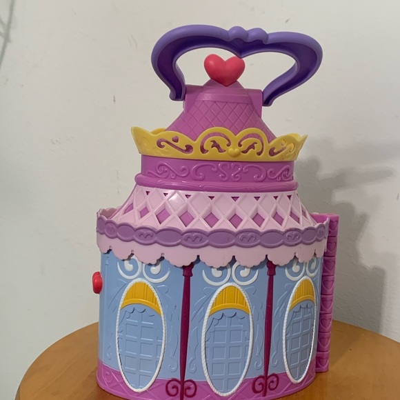 My Little Pony Portable Castle Handle Carrying Case y2k retro girly toy 2000s - Picture 5 of 7